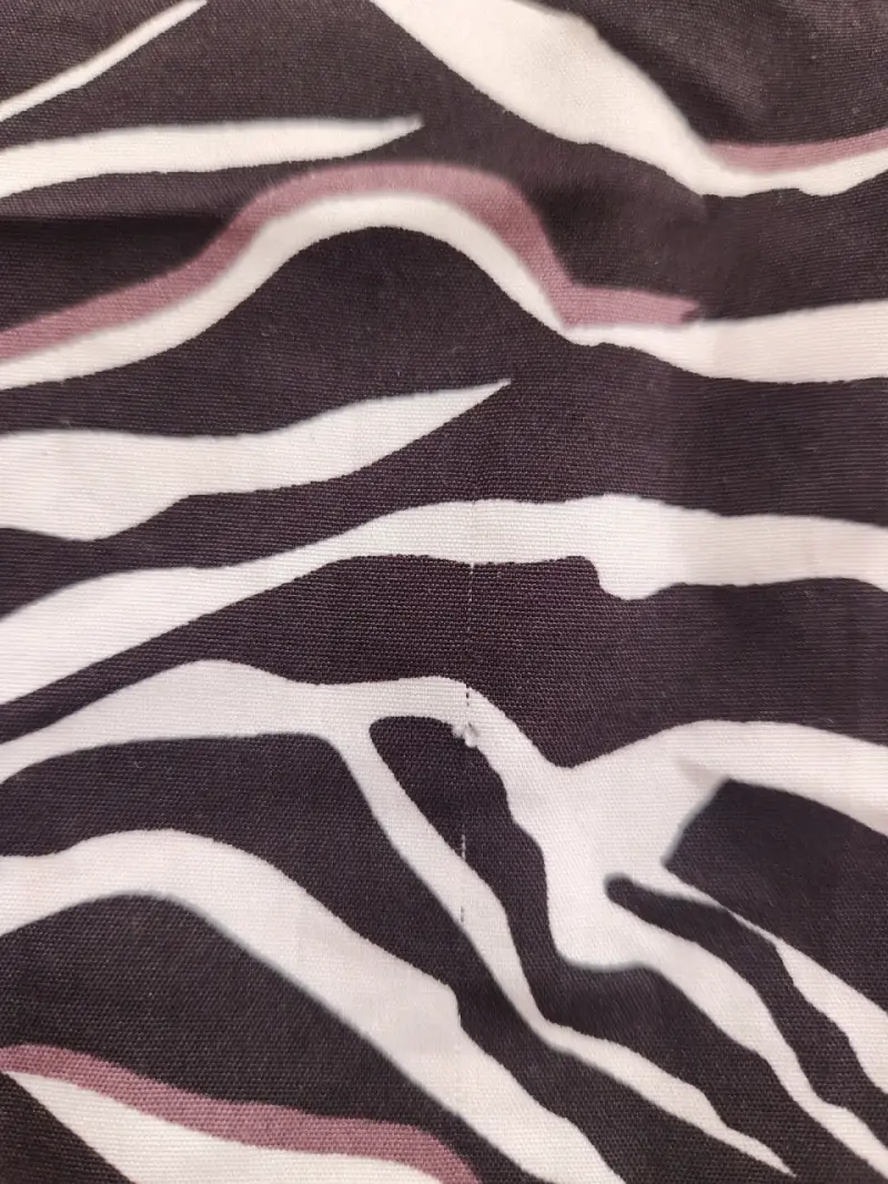 Polera de mujer estampado cebra - 3
