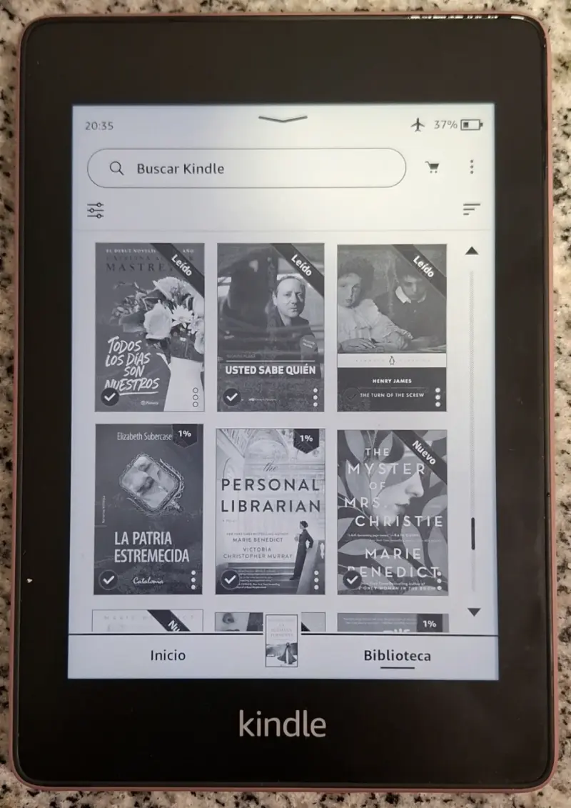 Kindle Paperwhite 10ª Generación morado - 1
