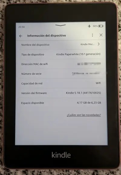 Kindle Paperwhite 10ª Generación morado - miniatura 3
