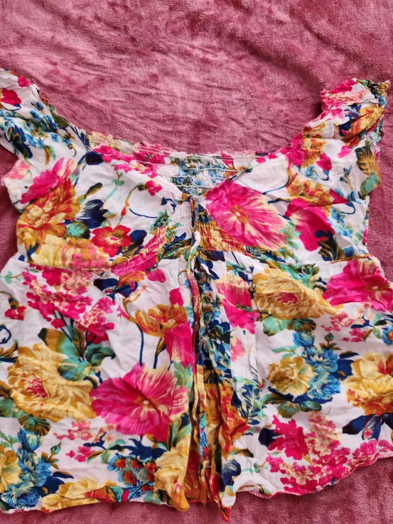 Blusa floral de verano para mujer - 2