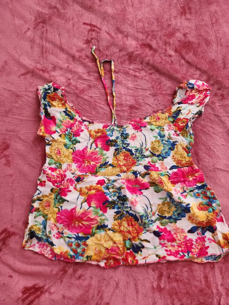 Blusa floral de verano para mujer - 3