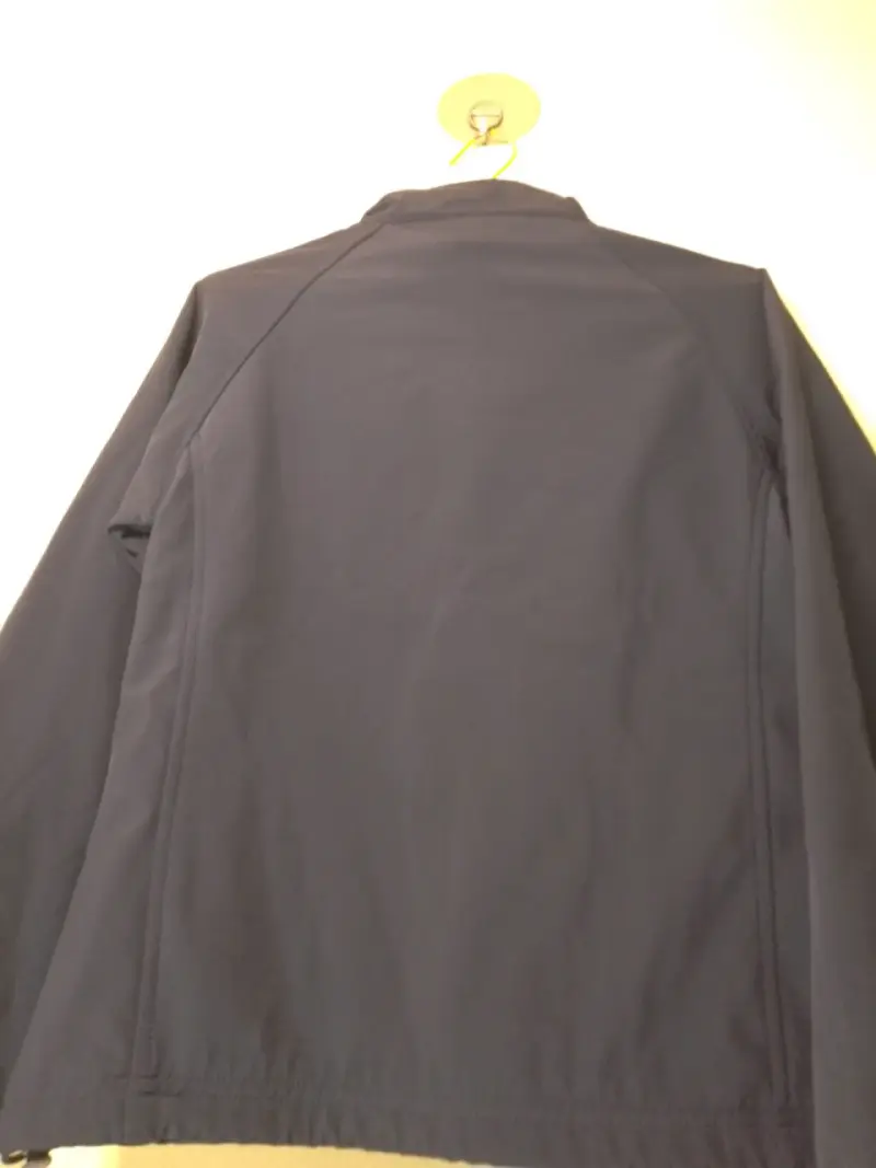 Chaqueta azul marino para mujer con cierre - 4