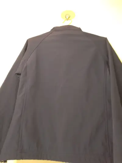 Chaqueta azul marino para mujer con cierre - miniatura 4