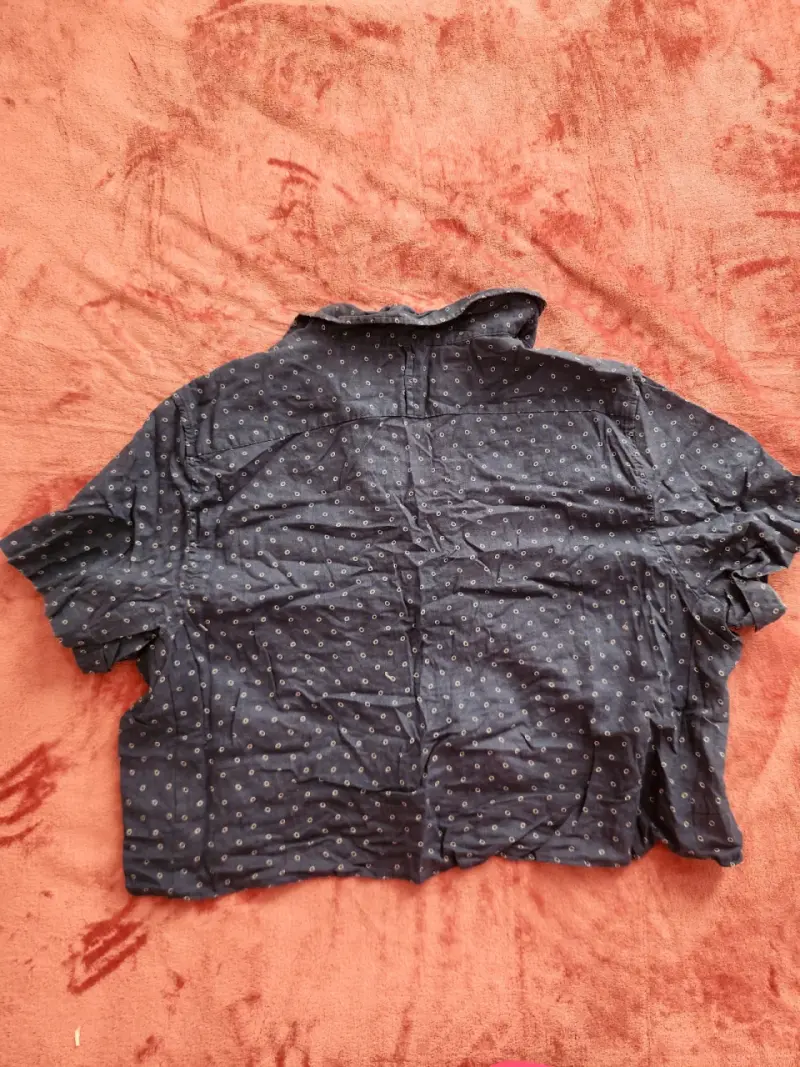 Camisa azul de lunares University Club - 4