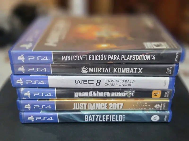 Consola PS4 con juegos y volante Krom - 2
