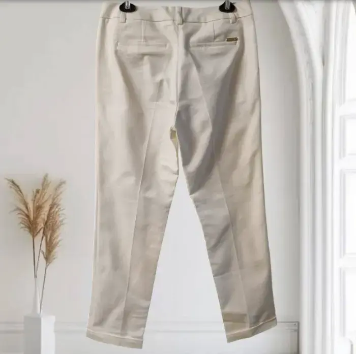 Pantalones color crudo de vestir para mujer Liola - 2