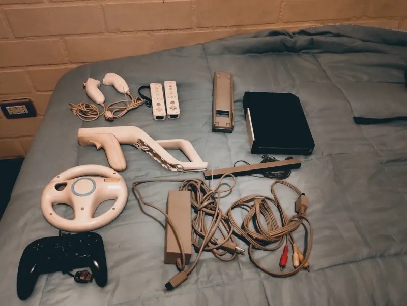 Consola de videojuegos con accesorios Wii - 3