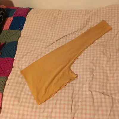 Bolero amarillo mostaza para mujer - miniatura 1