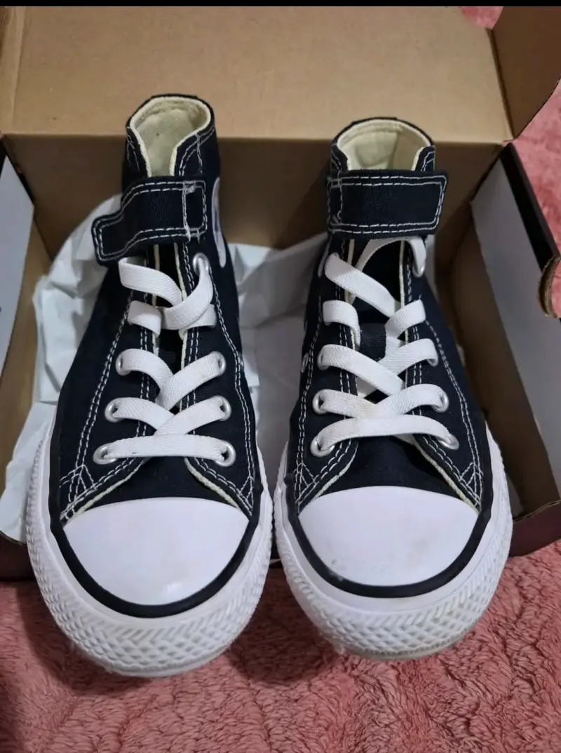 Zapatillas Converse All Star negras para niños - 3