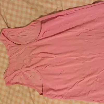 Polera sin mangas rosa para mujer - miniatura 1