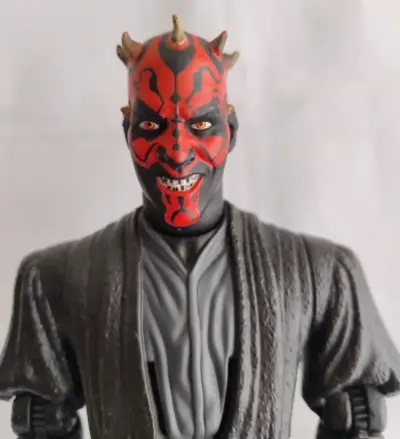 Figura Electrónica Darth Maul 1999 Hasbro Funciona - miniatura 2