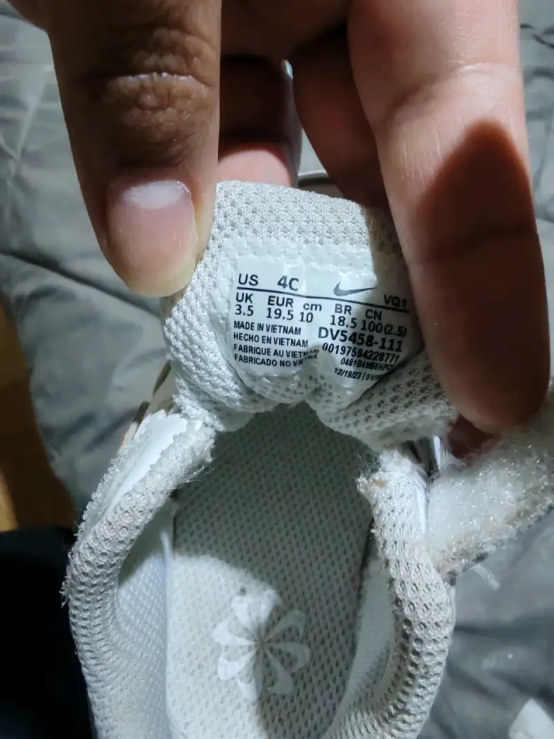 Zapatillas deportivas blancas para niñas Nike - 2