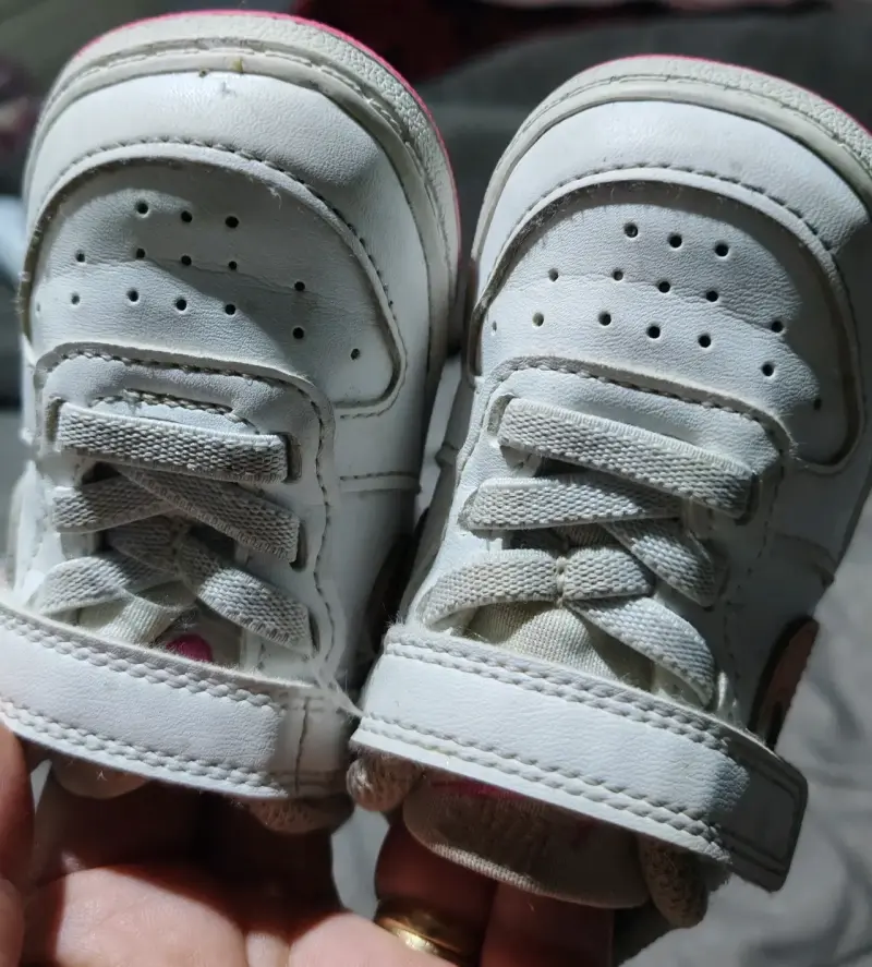 Zapatillas deportivas blancas para niñas Nike - 4