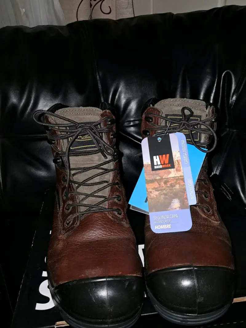 Botas de Trabajo Hombre HW Hardwork Marrón - 1