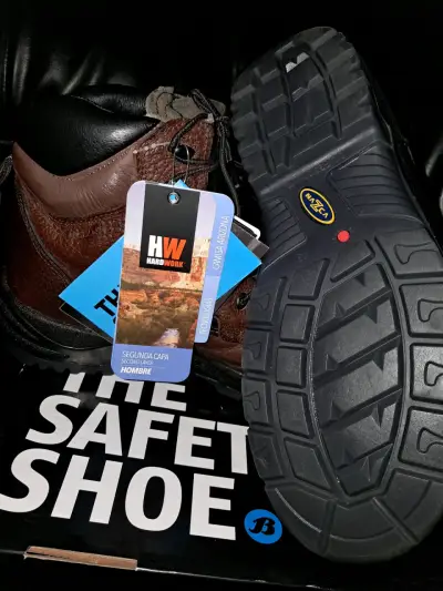 Botas de Trabajo Hombre HW Hardwork Marrón - miniatura 3