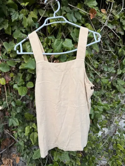 Blusa beige con botones laterales Alaniz - miniatura 1