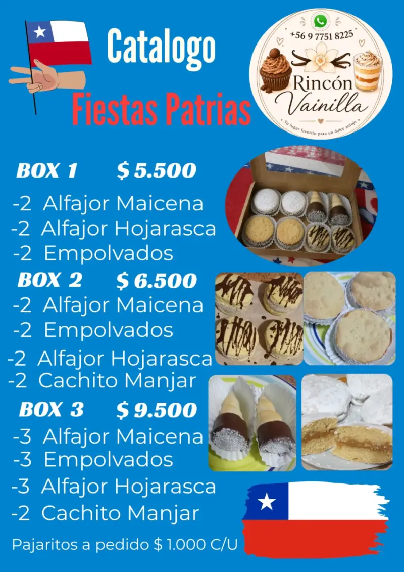 Box de dulces Fiestas Patrias