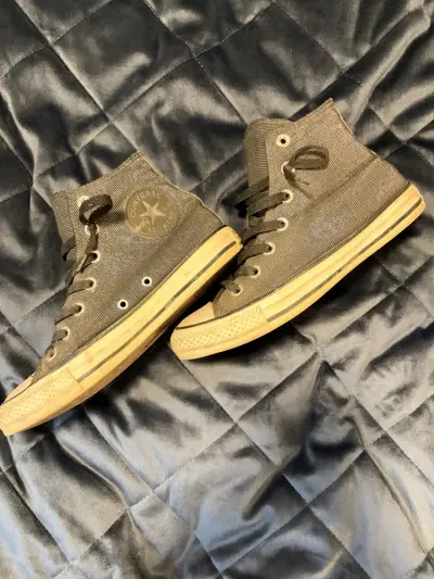 Zapatillas Converse All Star negras de lona - miniatura 1