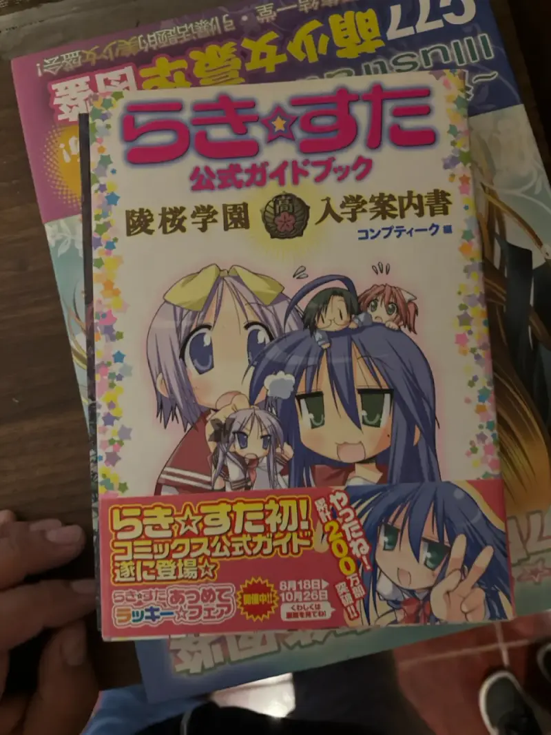 Guía Oficial Lucky Star Manga - 1