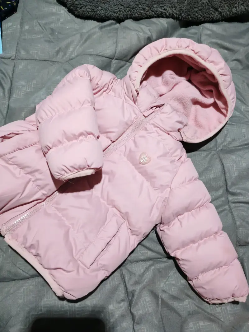 Chaqueta rosada para niña Baby Harvest - 1