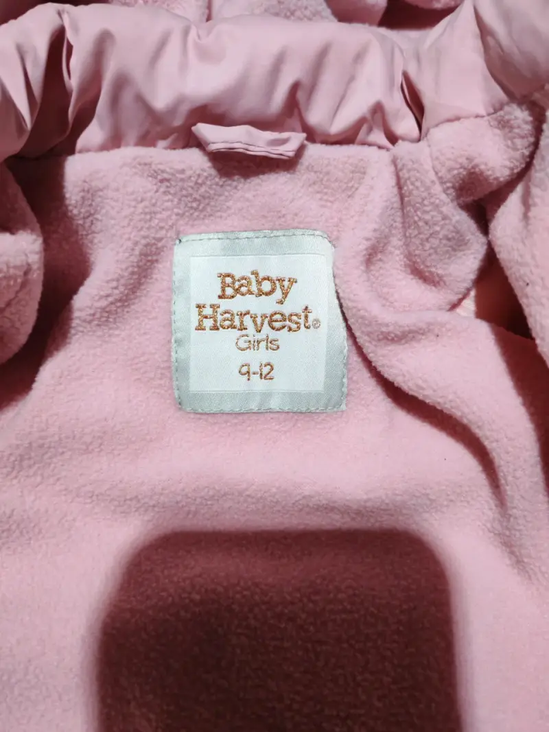 Chaqueta rosada para niña Baby Harvest - 2