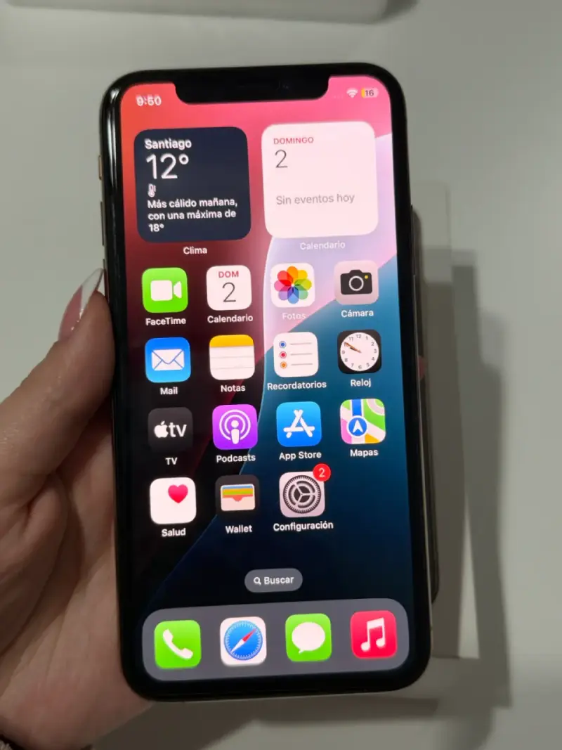 iPhone XS 64GB con caja y fundas - 2