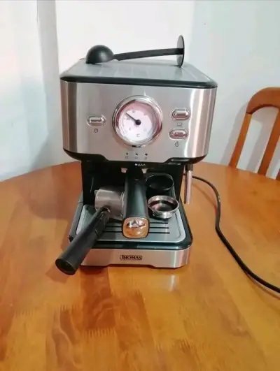 Cafetera espresso Thomas acero inoxidable - miniatura 1