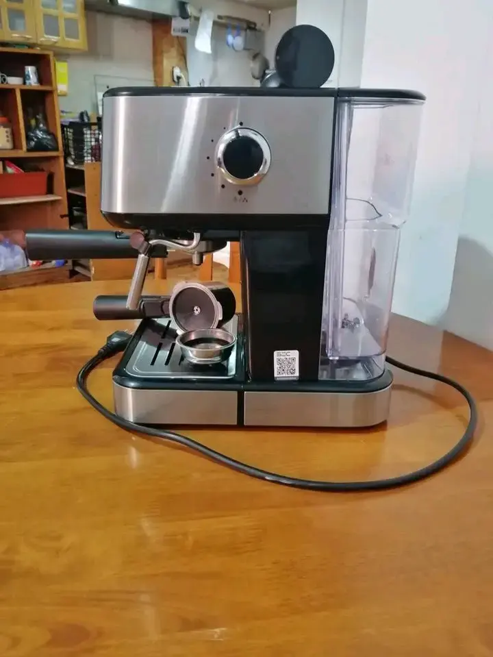 Cafetera espresso Thomas acero inoxidable - 3