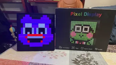 Pantalla LED Pixel Display con Animaciones - miniatura 1