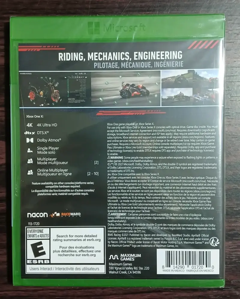 Videojuego RIMS Racing para Xbox One y Series X - 3