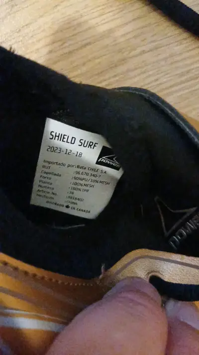 Zapatillas de fútbol Power, talla 38 - miniatura 5