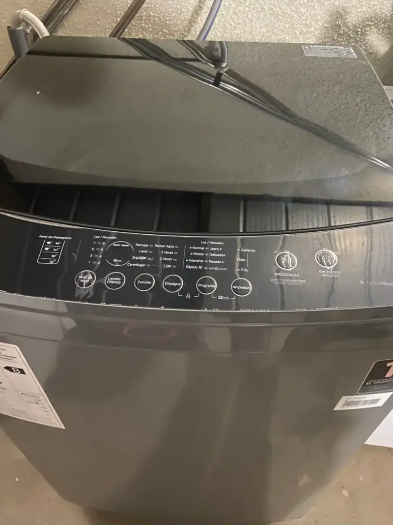 Lavadora Midea TurboWash AutoClean 19kg - 1
