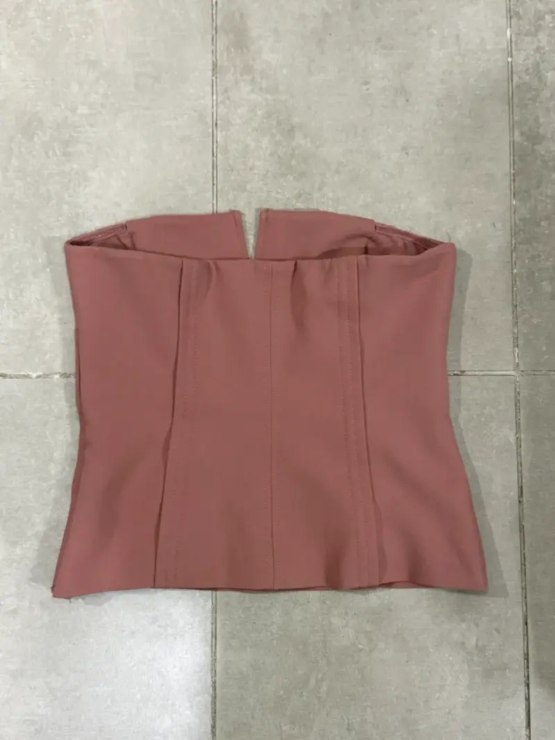 Top strapless Zara - 4
