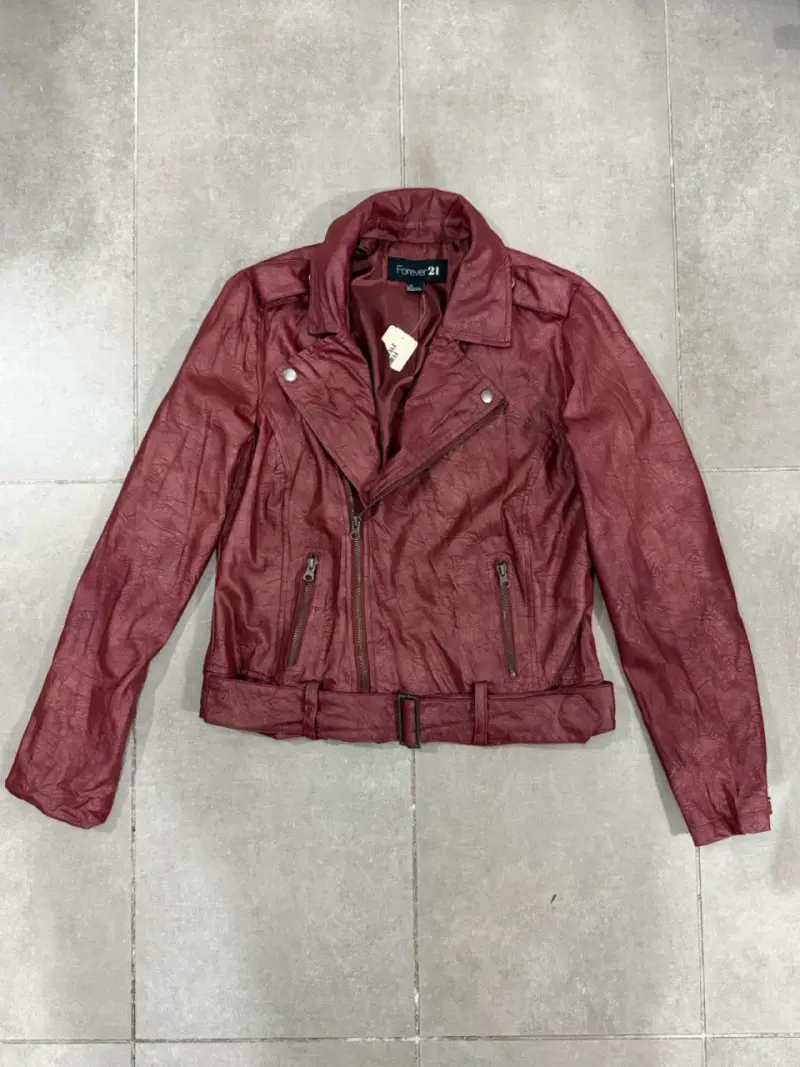 Chaqueta de cuero sintético Forever 21 - 1