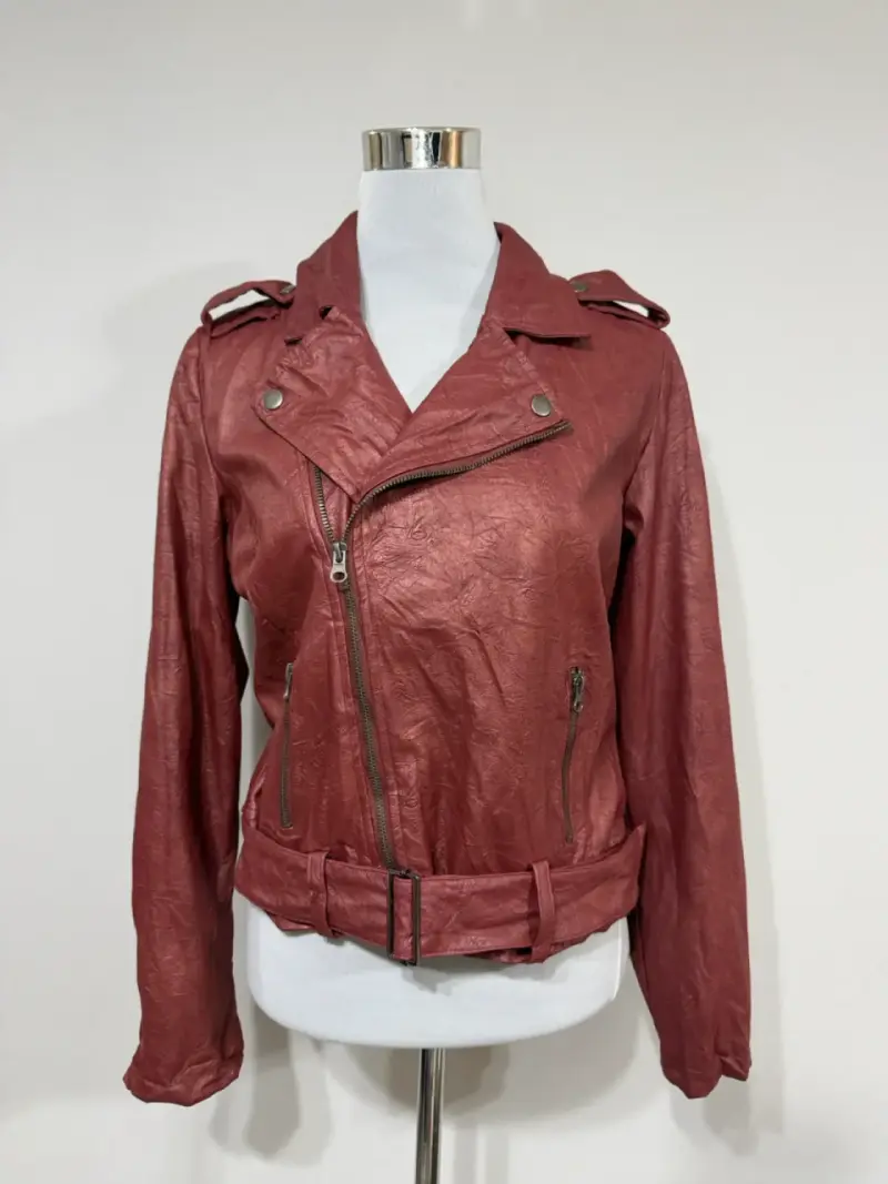 Chaqueta de cuero sintético Forever 21 - 2
