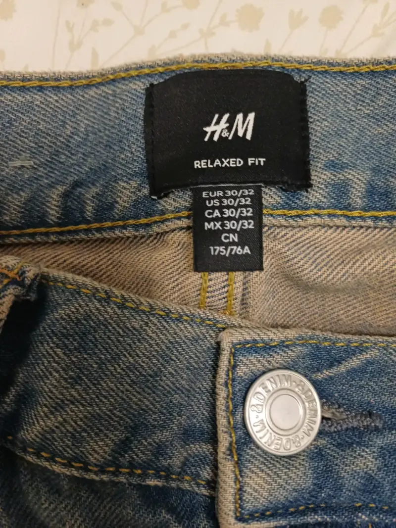 Jeans H&M Relaxed Fit Talla 30/32 - 2