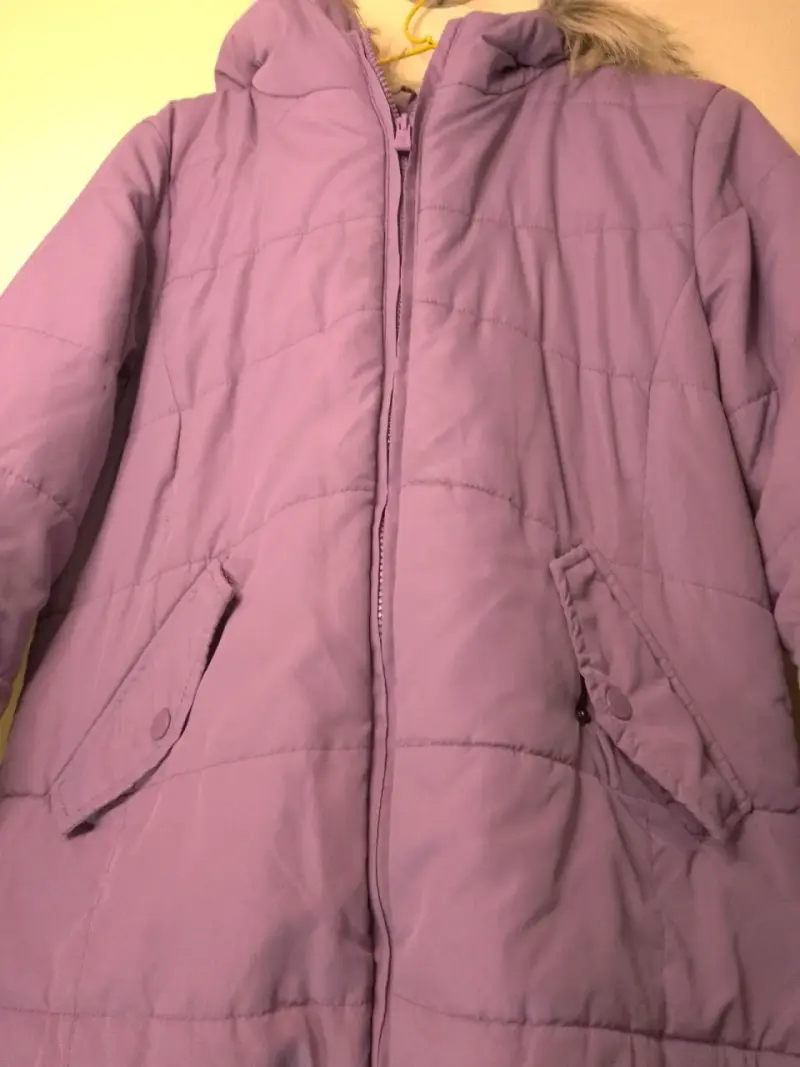 Chaqueta de invierno con capucha de piel sin - 2