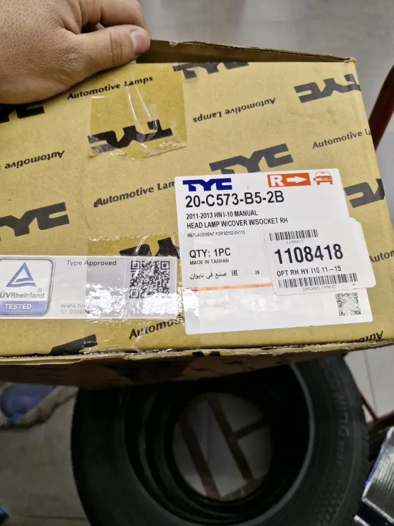Foco delantero TYC para Hyundai i10 2011-2013 - 4