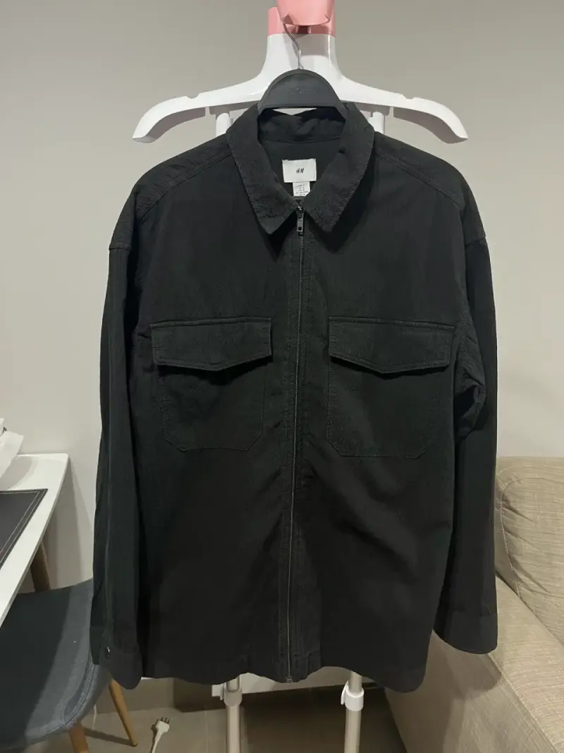 Chaqueta negra H&M para hombre - 1