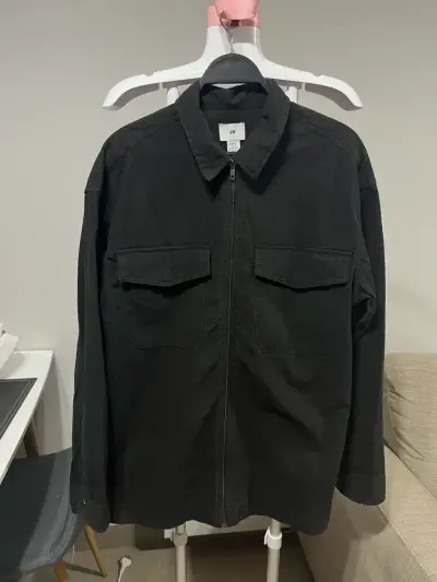 Chaqueta negra H&M para hombre - miniatura 1