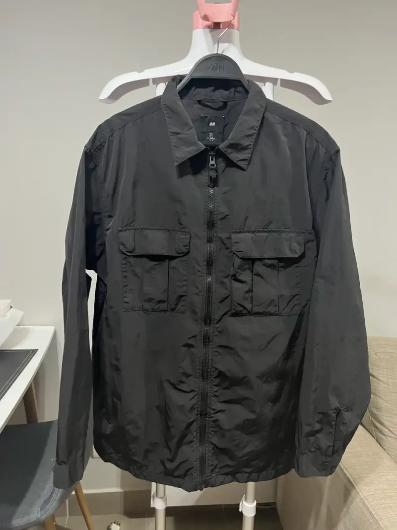 Chaqueta negra H&M para hombre - 1