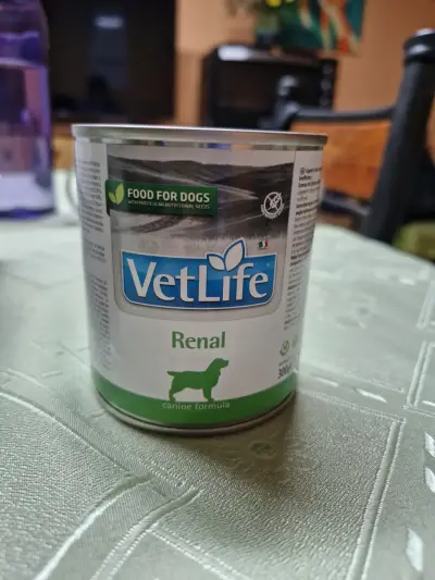 Comida para perros VetLife Renal 6 latas de 300gr - miniatura 1