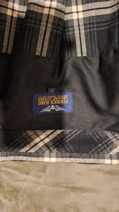 Camisa de franela a cuadros Ferouch Jeans - miniatura 2