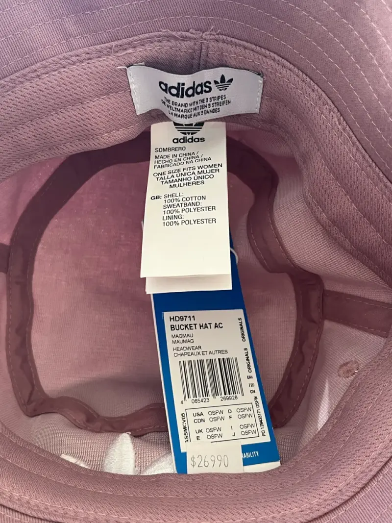 Gorro pescador Adidas Original Lila - 3