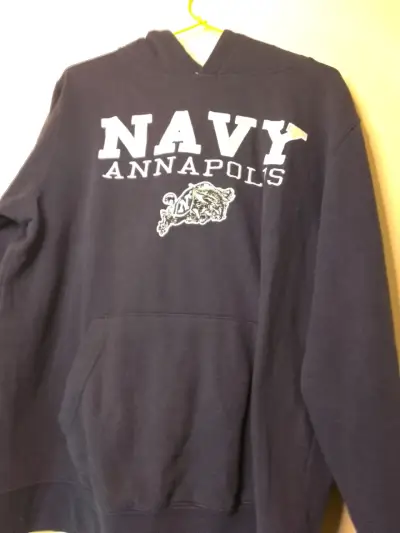 Polerón con capucha Navy Annapolis azul marino - miniatura 2