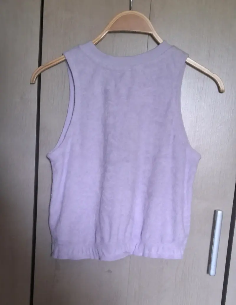 Polera sin mangas lila H&M - 2