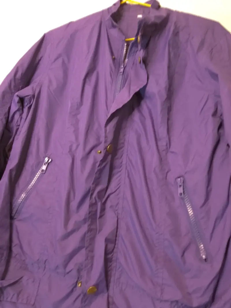 Chaqueta Morada para Mujer con Cierre - 2