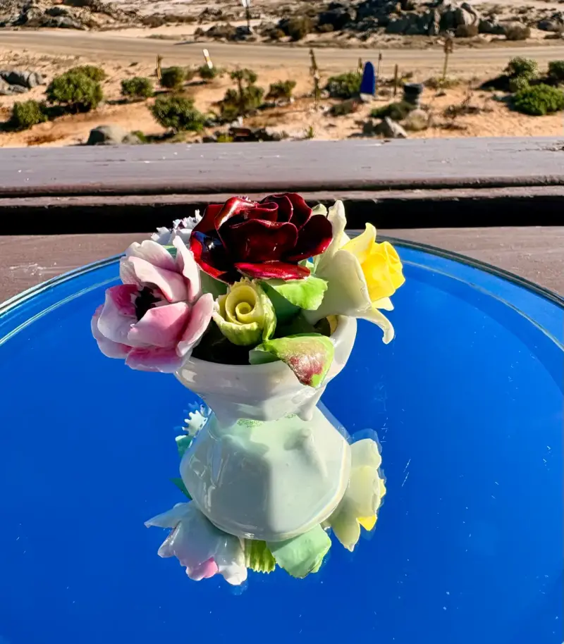 arreglo floral vintage Royal Doulton - 3