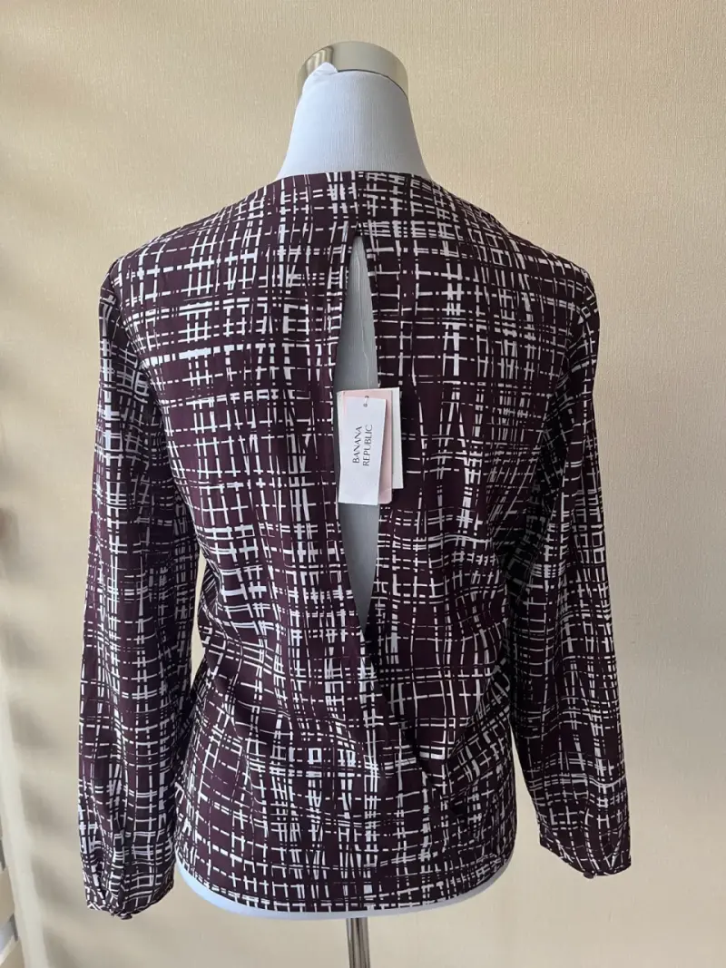 Elegante Blusa Banana Republic Nueva - 2
