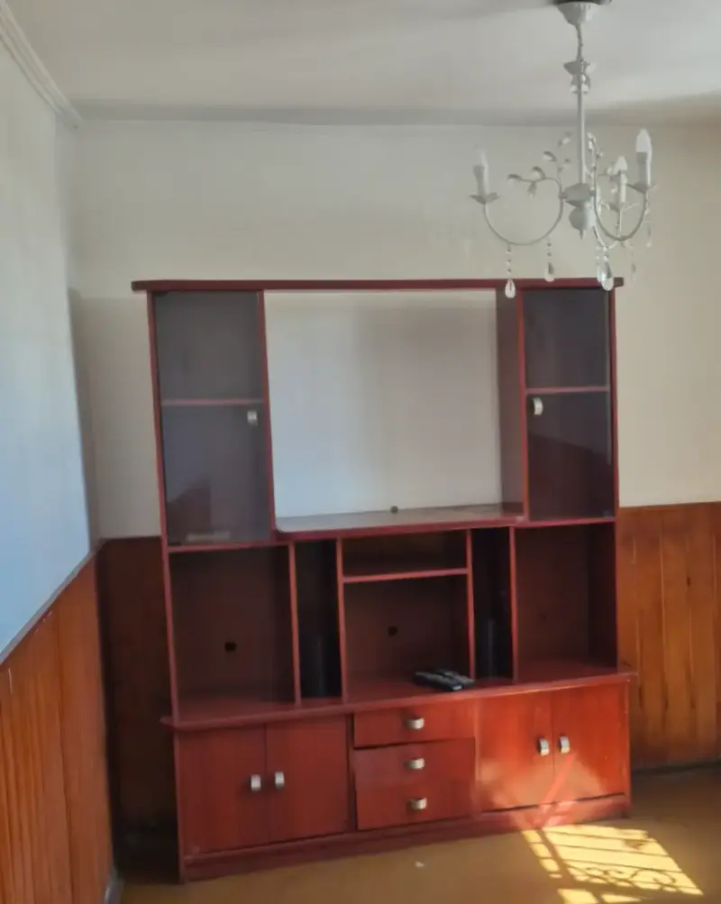 Mueble de Entretenimiento de Madera con Almacenamiento - 2